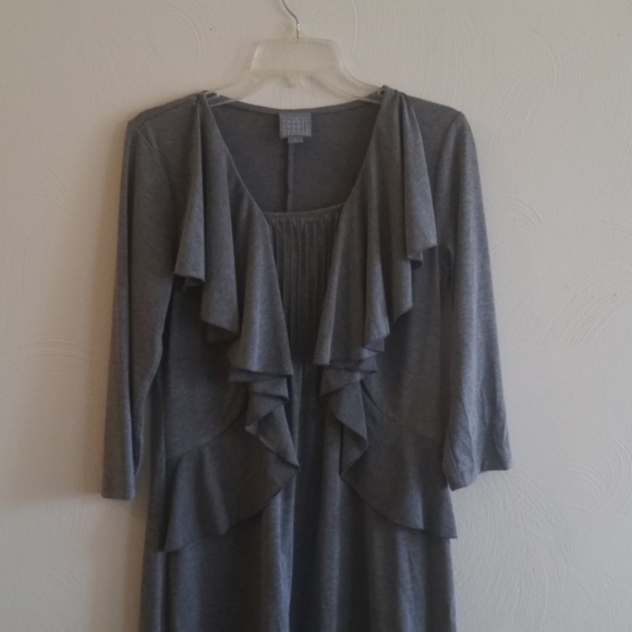 NWOT Grey Stretch Dress - Picture 2 of 4